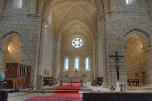 Cabecera de la iglesia de Irantzu